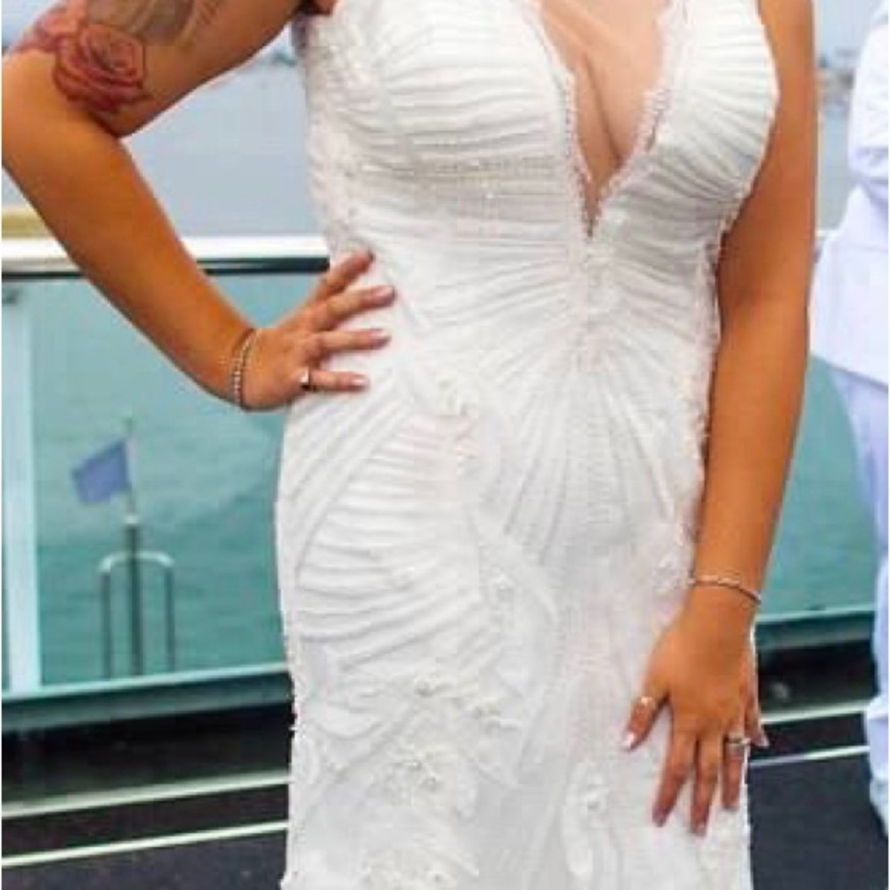Stunning White Bridal Gown